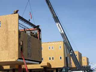 installation of last steel on the gym