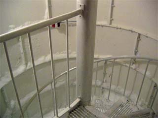 top of exit stair