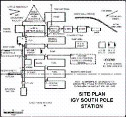 original plan for the IGY station
