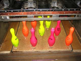 the bowling pins