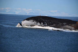 Hut Point calves off