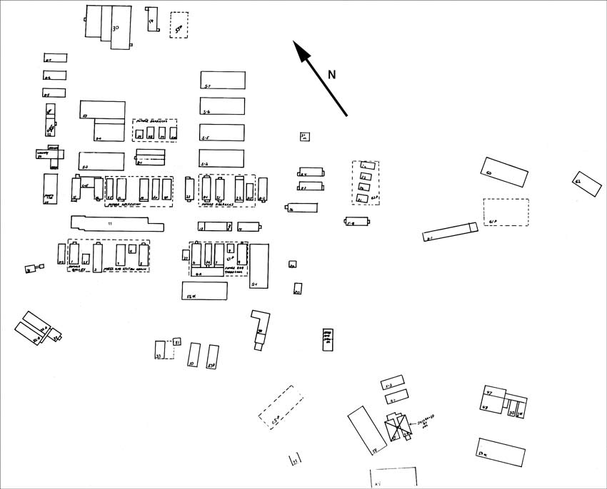 McMurdo 1961 site plan