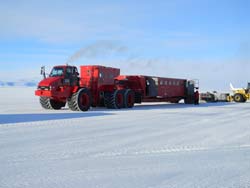 new passenger transport vehicle at McMurdo