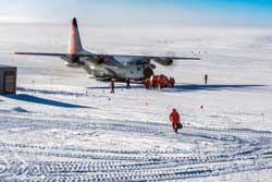 the last of the summer people board the aircraft