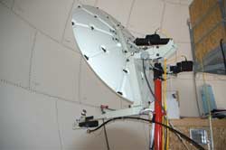 NATO-IVB antenna inside the GOES radome