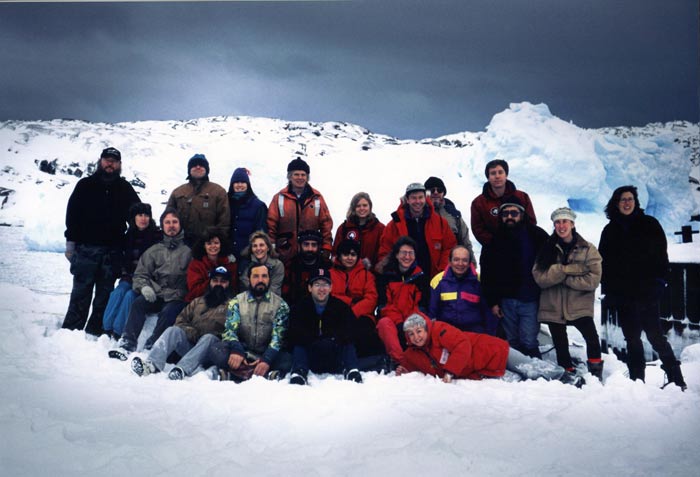 The Palmer team on midwinters 1996