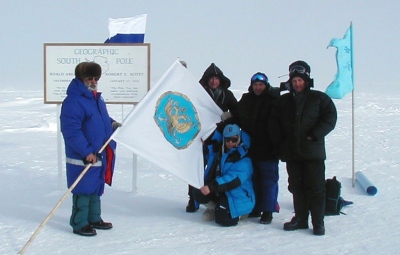 Russian delegation at Pole