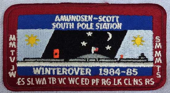 1985 winterover patch