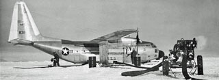 First VX-6 LC-130 at McMurdo