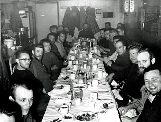 Thanksgiving dinner 1958