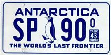 the original 90S license plate