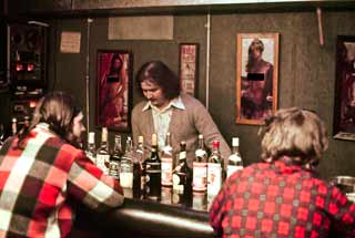 1977 Polies at the bar