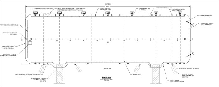 pier deck plan