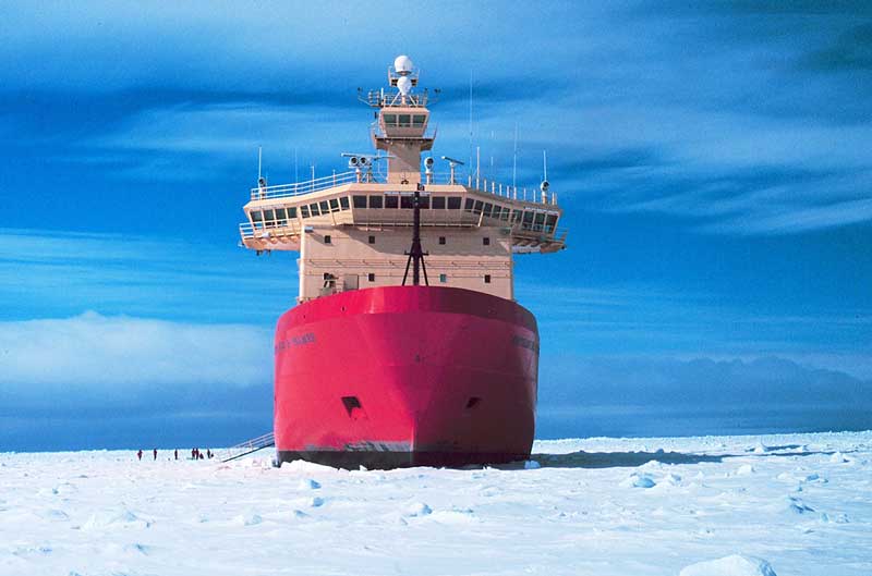 the Palmer on ice
