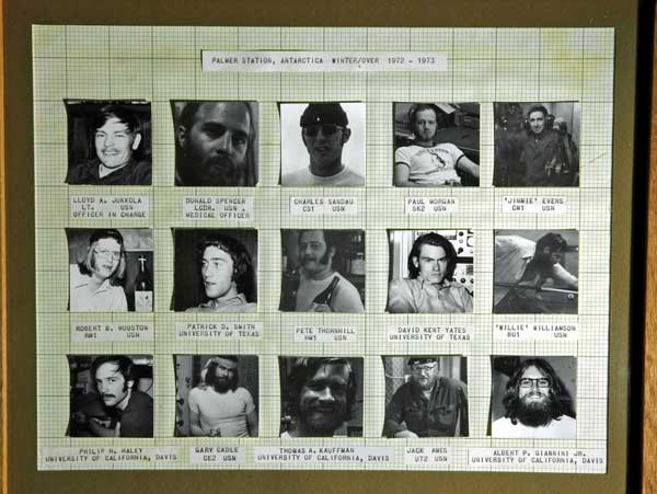 the Palmer 1973 winterovers