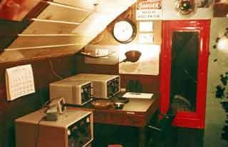 the ham shack end of the attic