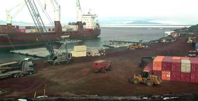 assembling the mobile causeway