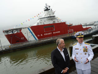 bringing icebreakers to Alaska Icebreaker Storis commissioning