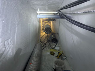 new emergency sewer outfall